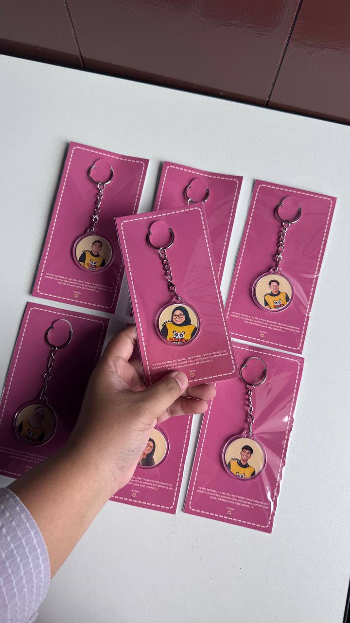Ghibli Photo Keychain