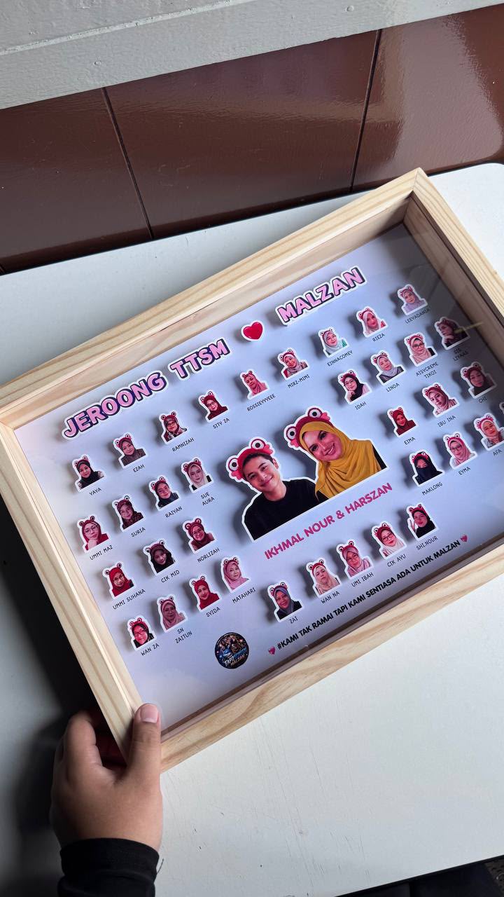Extra Large Frame Size Face Design Frame