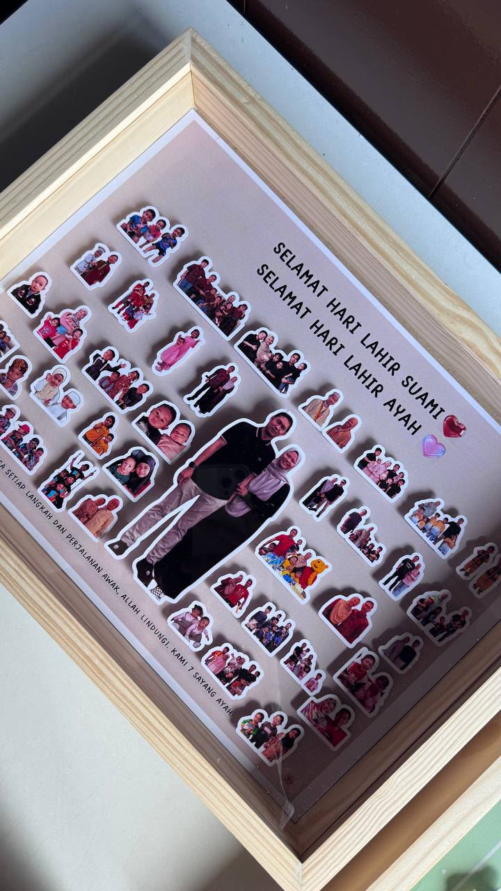 Extra Large Frame Size Face Design Frame